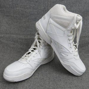 REEBOK ROYAL BB4500 WHITE HIGHTOP BASKETBALL SHOES M43478 USA 15 XWIDE 4E